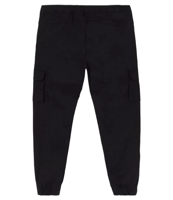Calça Jogger Cargo Em Sarja Com Cós Elástico E Barra Ajustada - Imagem 7
