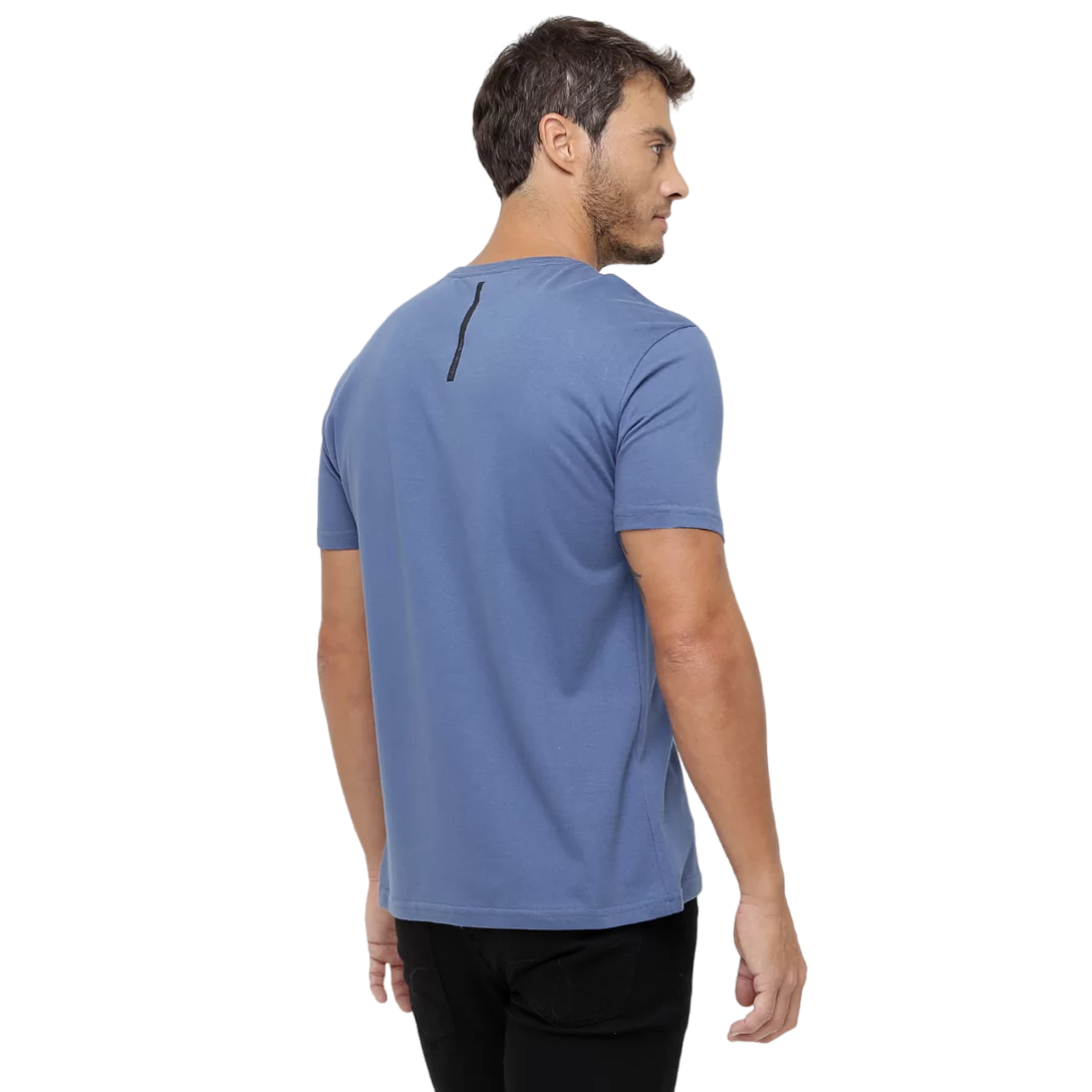 Camiseta Calvin Klein CKJ Azul - Imagem 3
