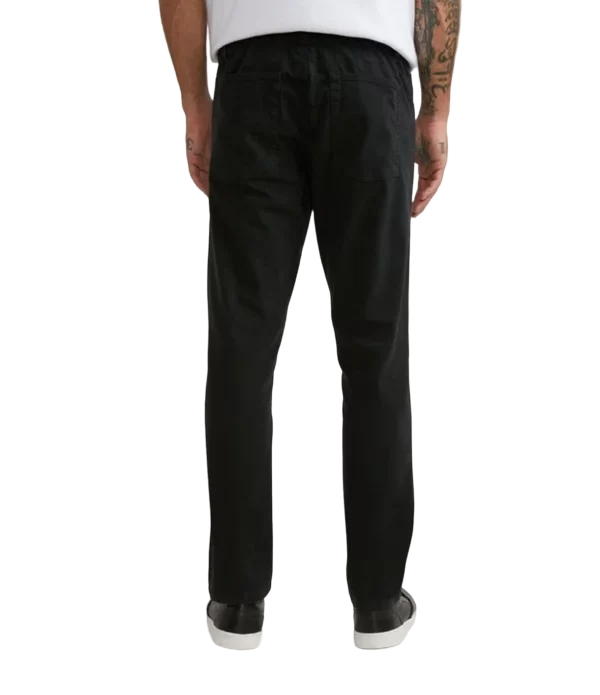 Calça Comfort Em Sarja Com Cós Elástico Pret - Imagem 3